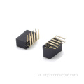 1.27mm 암 헤더 이중 행 U형